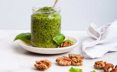 Kål- og valnøddepesto