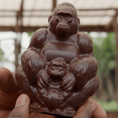 NYHED: Chokolade gorilla 63% fra Congo, økologisk