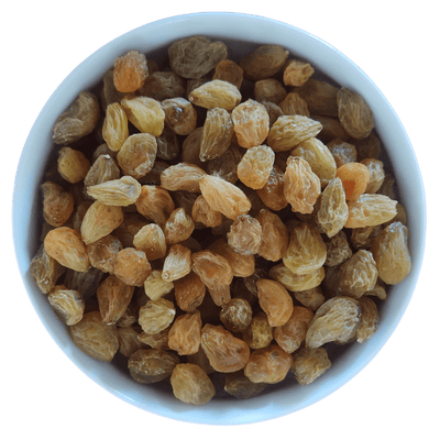 Kishmish raisins from Afghanistan, green