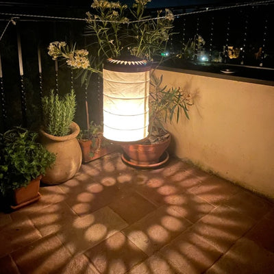 Lantern from Yemen, large with solar lamp