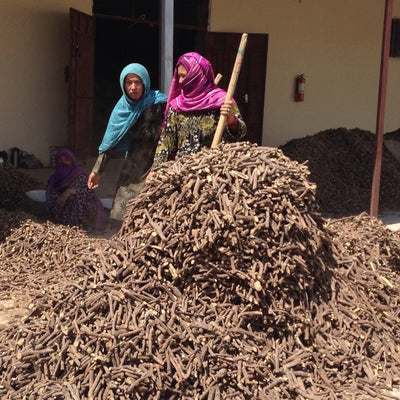 Licorice root from Afghanistan