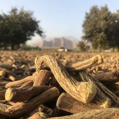 Licorice root from Afghanistan